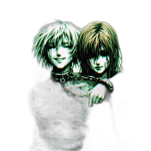 mask, hair, concept art, comic book art transparent PNG cut-out