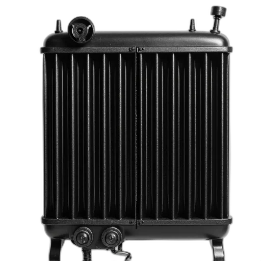 close-up, image, radiator, series transparent PNG cut-out