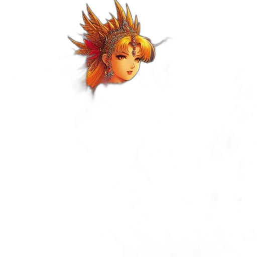dragon, staff, crown, jewelry transparent PNG cut-out