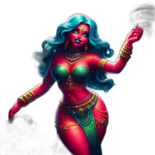 fantasy art, concept art, comic book art, pixel art transparent PNG cut-out