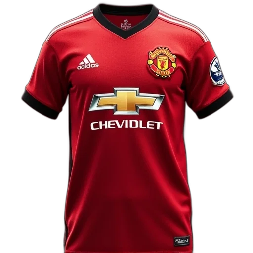 manchester, united, home, kit transparent PNG cut-out