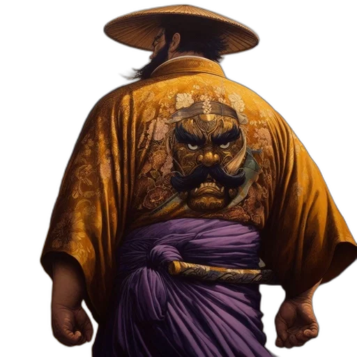 mask, face, jacket, staff transparent PNG cut-out