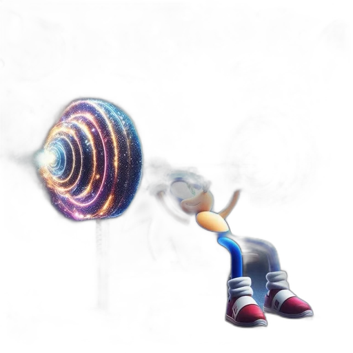 weapon, hair, robot, staff transparent PNG cut-out