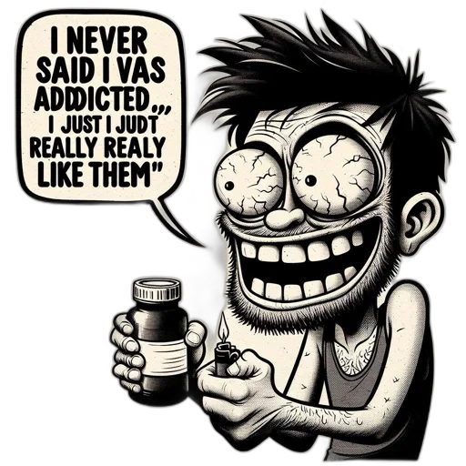 food, cartoon, comic book art, amusingly transparent PNG cut-out