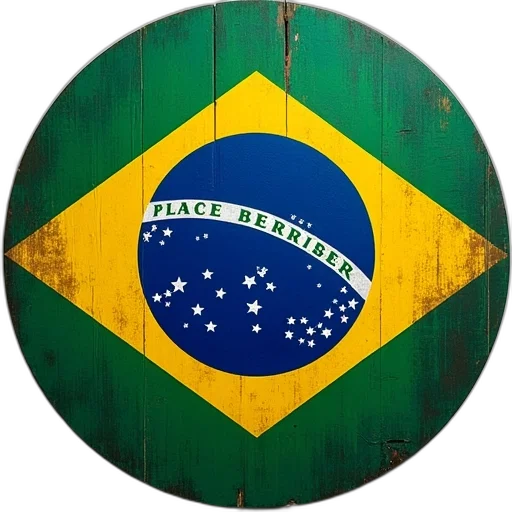 umbrella, circle, flag, brazil transparent PNG cut-out