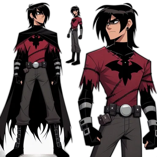 jacket, concept art, comic book art, cartoon transparent PNG cut-out