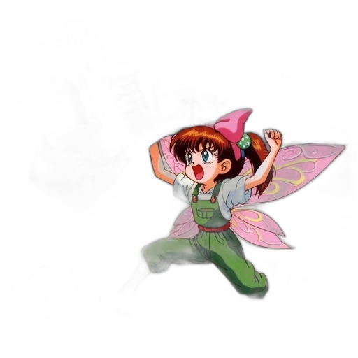 staff, hat, flower, dragon transparent PNG cut-out