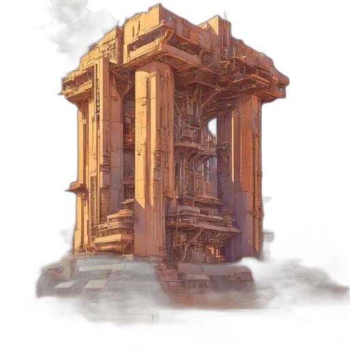 furniture, building, robot, crown transparent PNG cut-out
