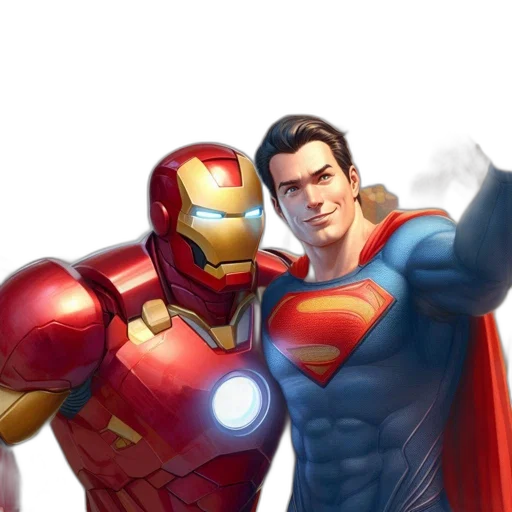 comic book art, concept art, 3d render, cartoon transparent PNG cut-out