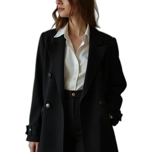 jacket, staff, dress, concept art transparent PNG cut-out