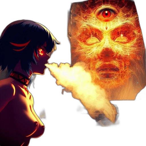 mask, comic book art, concept art, fantasy art transparent PNG cut-out