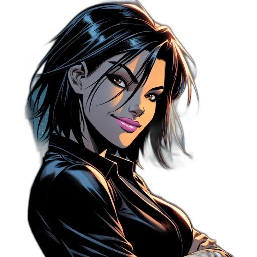 comic book art, cartoon, concept art, fantasy art transparent PNG cut-out