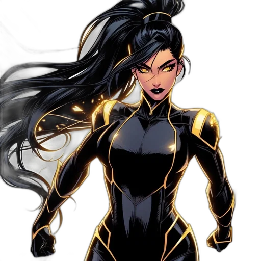 comic book art, concept art, cartoon, anime transparent PNG cut-out