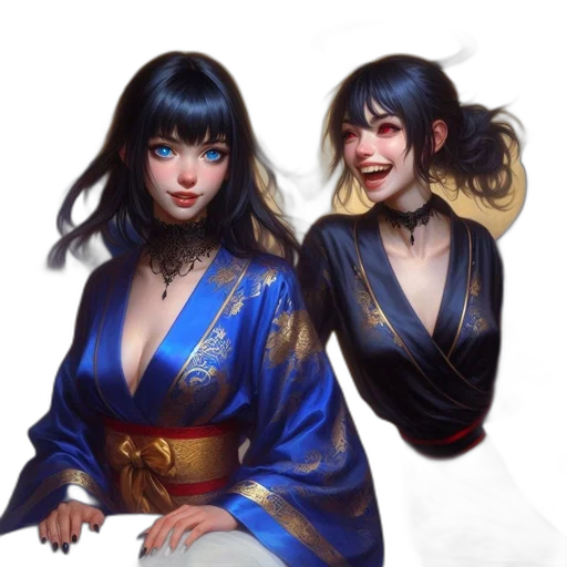 concept art, fantasy art, photorealistic, oil painting transparent PNG cut-out