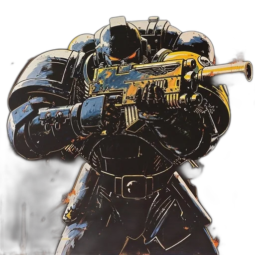 weapon, robot, concept art, comic book art transparent PNG cut-out