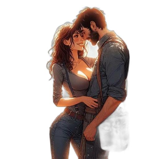 watercolor, comic book art, photorealistic, concept art transparent PNG cut-out