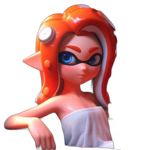 dress, weapon, mask, staff transparent PNG cut-out
