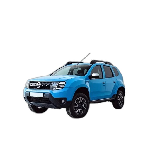 car, blue, nissan, duster transparent PNG cut-out