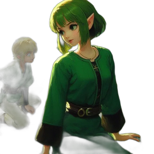 staff, dress, sword, face transparent PNG cut-out