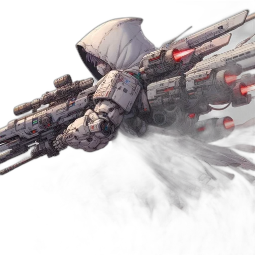 weapon, sword, robot, concept art transparent PNG cut-out