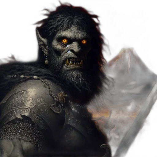 creature, face, fantasy art, concept art transparent PNG cut-out