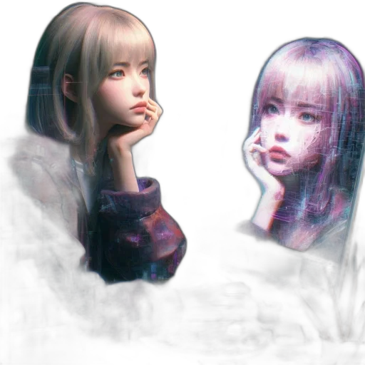 face, mask, creature, robot transparent PNG cut-out