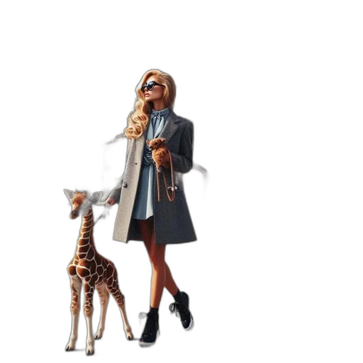 jacket, animal, staff, concept art transparent PNG cut-out