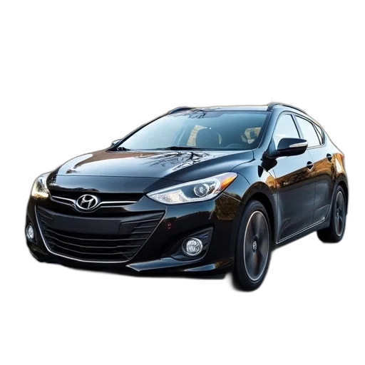 car, photorealistic, 3d render, 2014 transparent PNG cut-out
