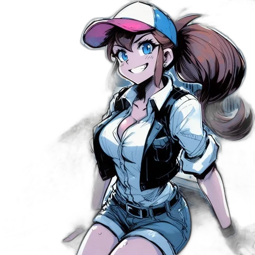 staff, jacket, anime, comic book art transparent PNG cut-out
