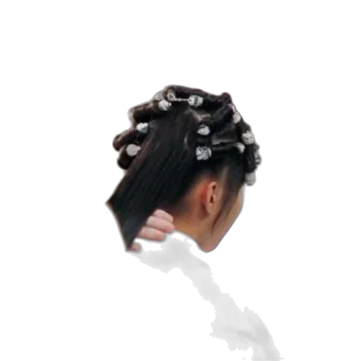 hair, crown, face, mask transparent PNG cut-out