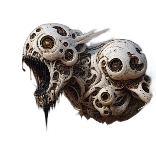 dragon, mask, creature, face transparent PNG cut-out