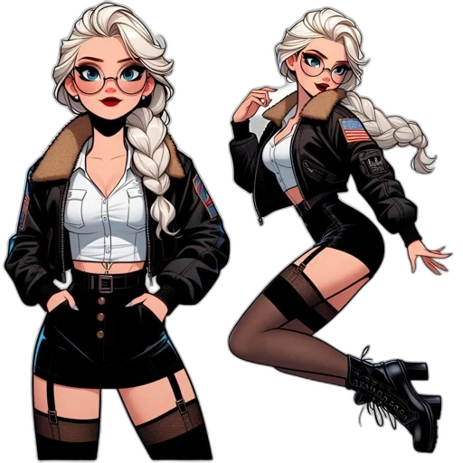 jacket, comic book art, concept art, cartoon transparent PNG cut-out