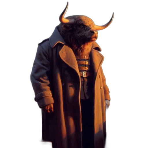 jacket, animal, mask, creature transparent PNG cut-out