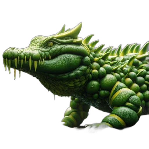 dragon, creature, animal, 3d render transparent PNG cut-out
