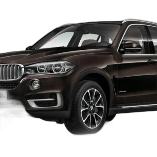 sleek, dark-colored, bmw, suv transparent PNG cut-out