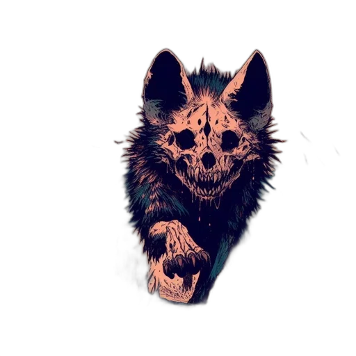 animal, mask, creature, staff transparent PNG cut-out