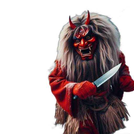 mask, creature, staff, animal transparent PNG cut-out