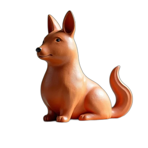 animal, staff, creature, 3d render transparent PNG cut-out