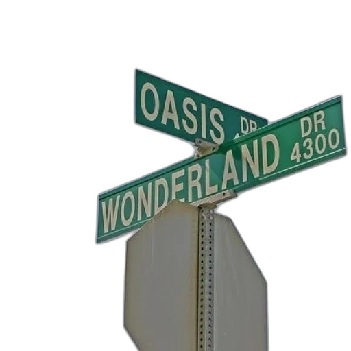 3d render, vaporwave, city street, neon lights transparent PNG cut-out