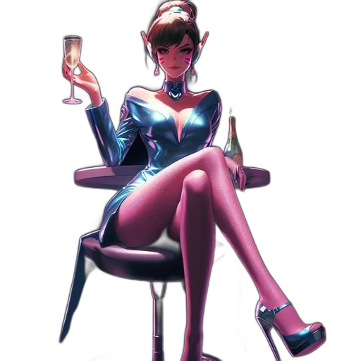 dress, robot, furniture, staff transparent PNG cut-out