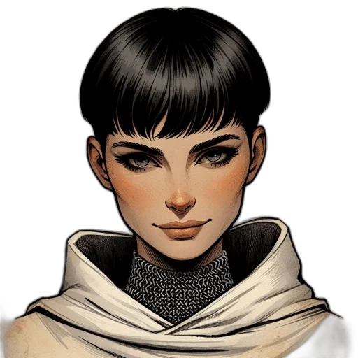 face, staff, jacket, jewelry transparent PNG cut-out