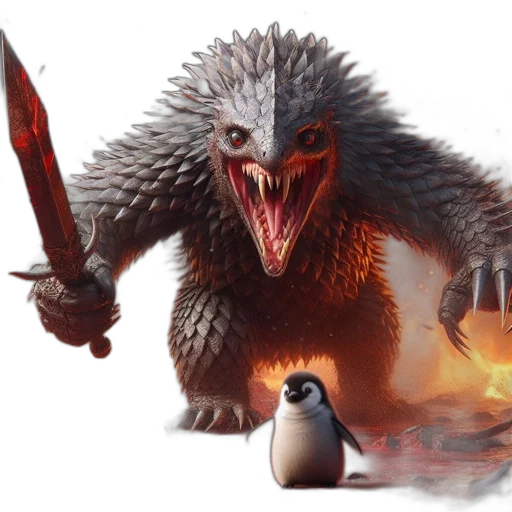 creature, dragon, animal, concept art transparent PNG cut-out