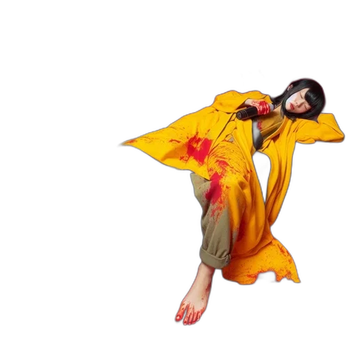 umbrella, dress, jacket, creature transparent PNG cut-out
