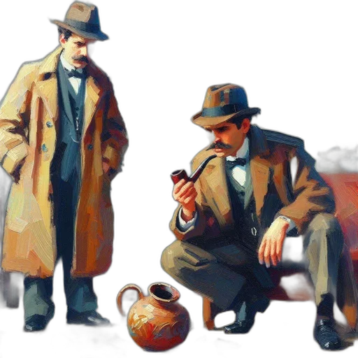 hat, furniture, concept art, oil painting transparent PNG cut-out