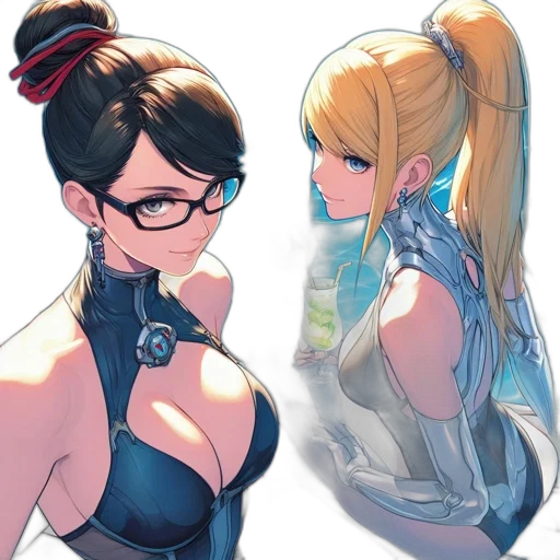 dress, concept art, anime, comic book art transparent PNG cut-out