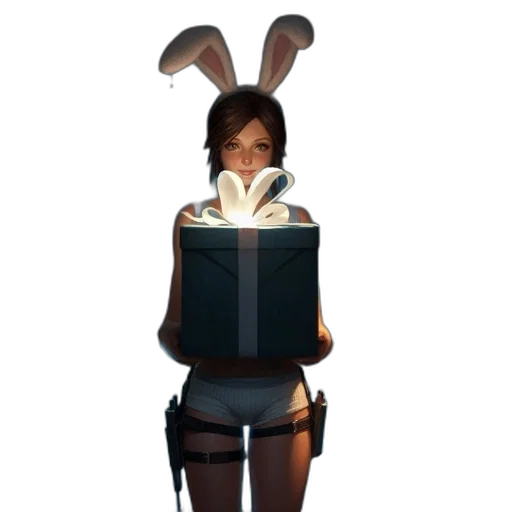 dress, staff, mask, weapon transparent PNG cut-out