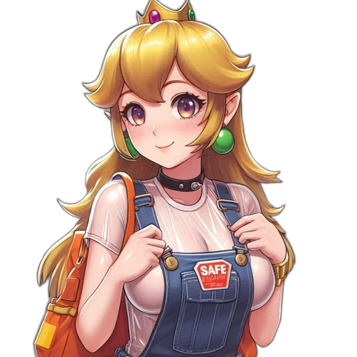 staff, dress, crown, jewelry transparent PNG cut-out