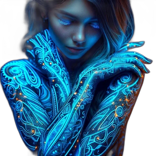 dress, jewelry, jacket, mask transparent PNG cut-out
