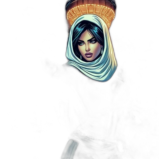 mask, jewelry, hat, face transparent PNG cut-out