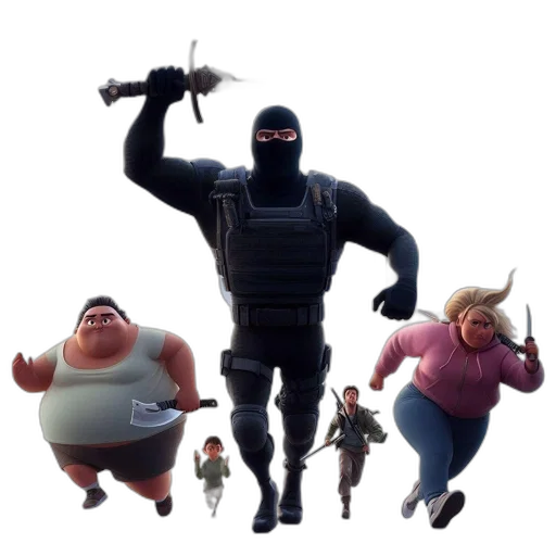 weapon, robot, mask, concept art transparent PNG cut-out